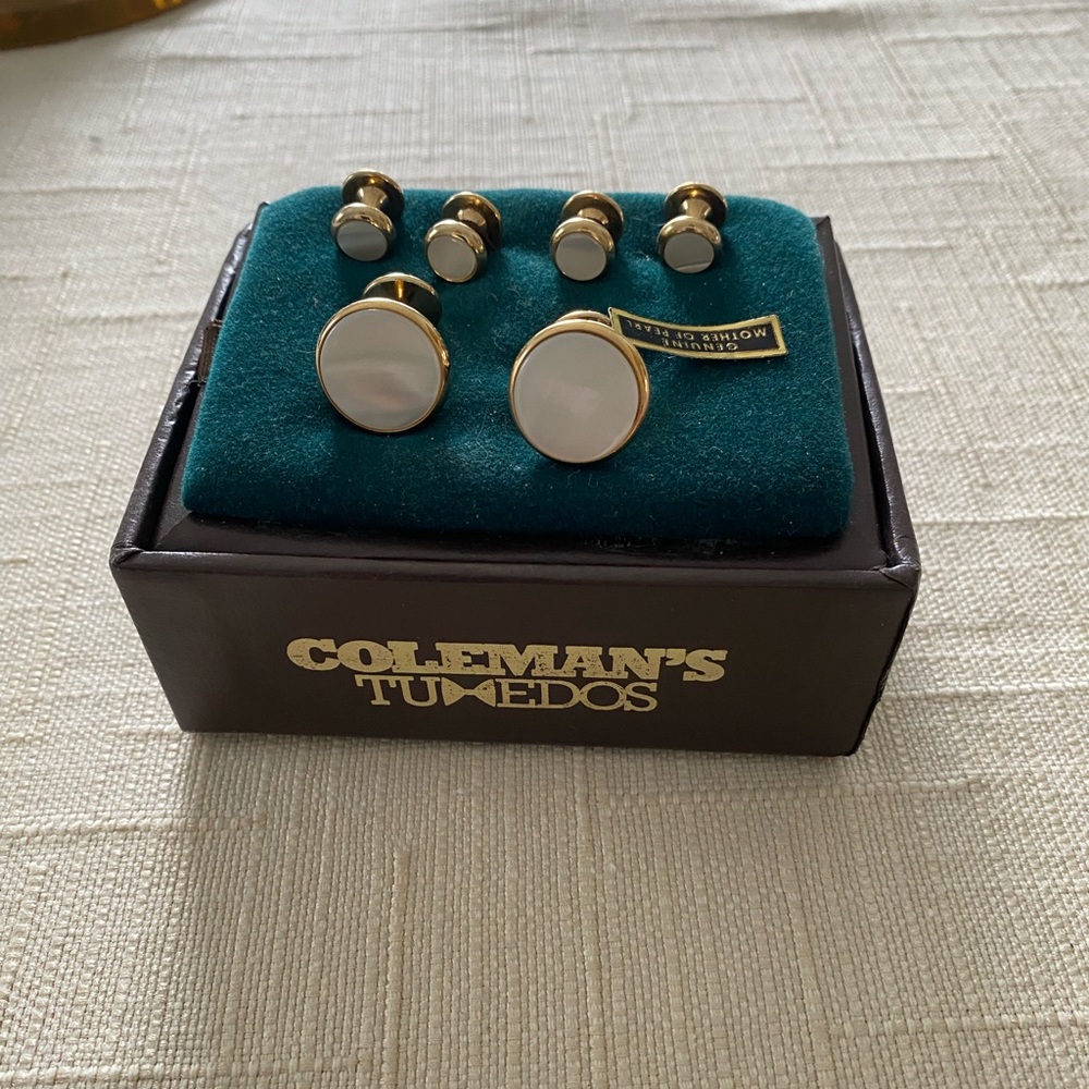 Coleman's Tuxedo cuff link